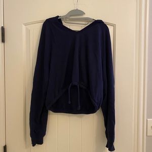 Hollister cropped hoodie